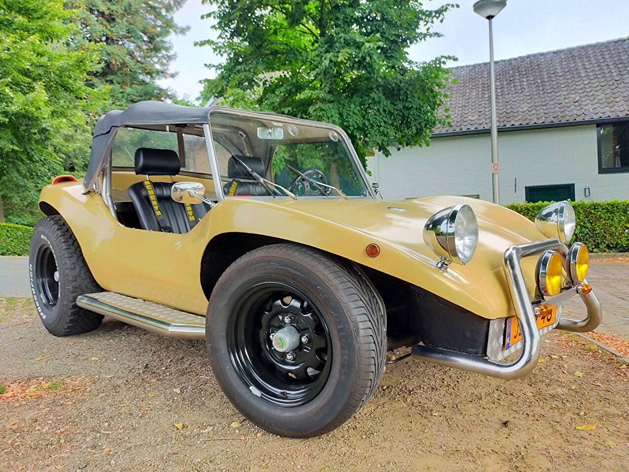 Frank zijn grote trots, de Volkswagen Buggy
